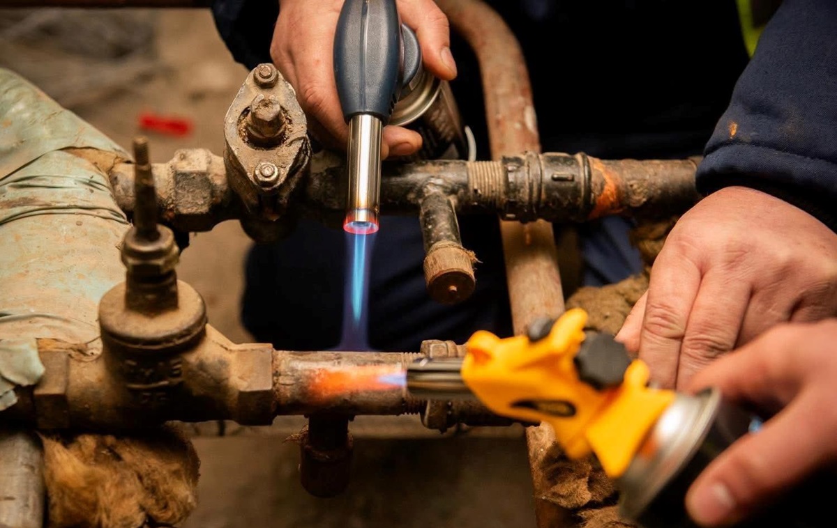 Відновлення замерзлих систем опалення